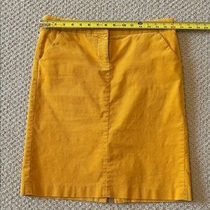J.Crew Yellow Women's Skirt